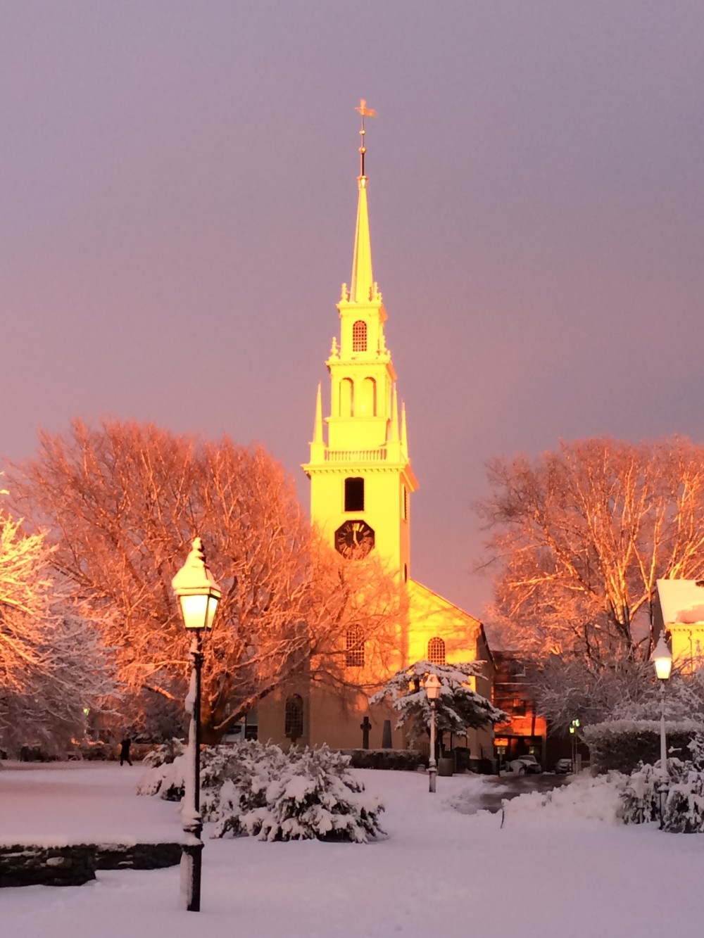 Sermon “I’ve been to the mountaintop” – Alan Neale. Sunday February 7 2016. Trinity Church, Newport