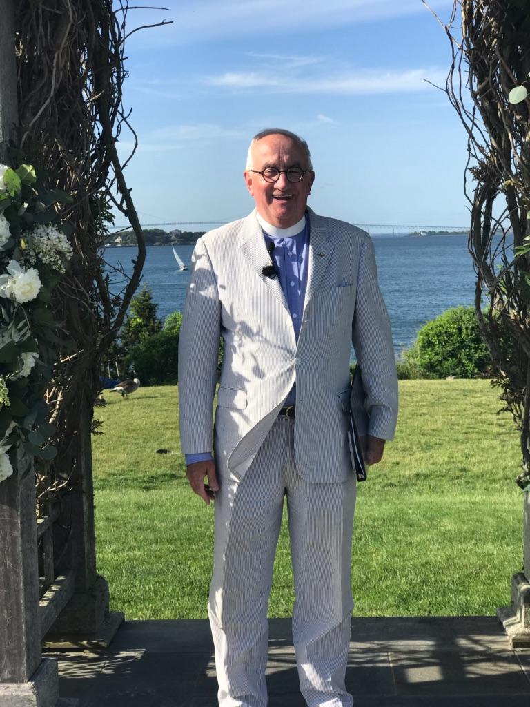 Honored and Happy to be a Wedding Officiant at Castle Hill, Newport