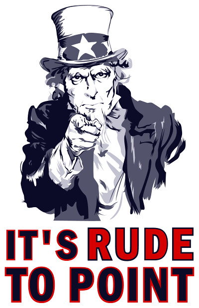 Sermon “It’s rude to point… isn’t it?”. Sunday January 15th 2023. Zion Church, Washington, NC. The Reverend Alan Neale